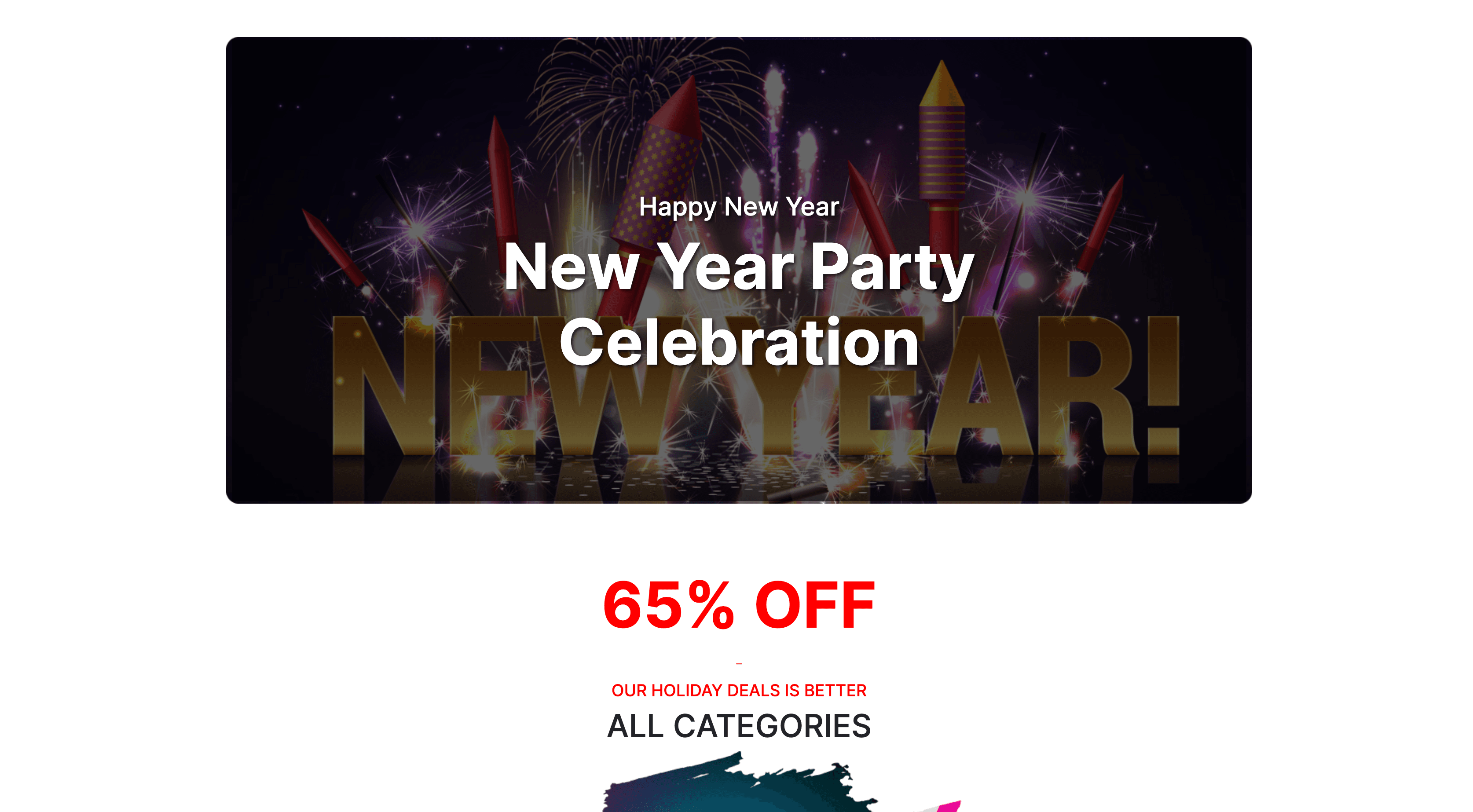 New Year Offer Portfolio